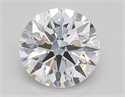 Lab Created Diamond 0.95 Carats, Round with ideal Cut, D Color, vvs2 Clarity and Certified by IGI