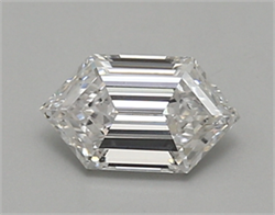 Picture of Lab Created Diamond 0.79 Carats, LONG HEXAGON with  Cut, E Color, vvs2 Clarity and Certified by IGI