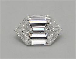 Picture of Lab Created Diamond 0.56 Carats, LONG HEXAGON with  Cut, D Color, vvs2 Clarity and Certified by IGI