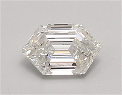 Picture of Lab Created Diamond 0.71 Carats, LONG HEXAGON with  Cut, E Color, vvs1 Clarity and Certified by IGI