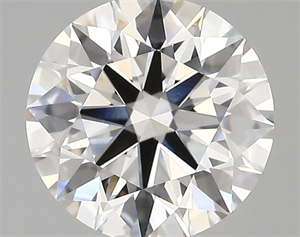 Picture of Lab Created Diamond 2.59 Carats, Round with ideal Cut, E Color, vvs1 Clarity and Certified by IGI