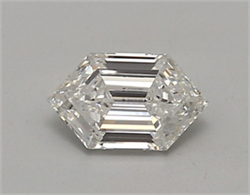 Picture of Lab Created Diamond 0.70 Carats, LONG HEXAGON with  Cut, E Color, vvs2 Clarity and Certified by IGI