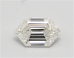Picture of Lab Created Diamond 0.68 Carats, LONG HEXAGON with  Cut, E Color, vvs2 Clarity and Certified by IGI