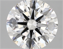 Del inventario de diamantes de laboratorio, 3.18 quilates, Redondo , Color D, claridad vvs2 y certificado IGI