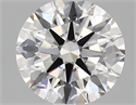 Lab Created Diamond 2.68 Carats, Round with ideal Cut, F Color, vvs1 Clarity and Certified by IGI