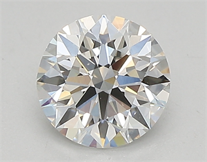 Picture of Lab Created Diamond 0.74 Carats, Round with ideal Cut, G Color, vvs2 Clarity and Certified by IGI