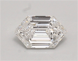 Picture of Lab Created Diamond 0.71 Carats, LONG HEXAGON with  Cut, D Color, vs1 Clarity and Certified by IGI