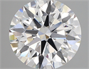 Del inventario de diamantes de laboratorio, 2.68 quilates, Redondo , Color D, claridad vvs1 y certificado IGI