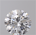 Lab Created Diamond 0.71 Carats, Round with Ideal Cut, D Color, VVS2 Clarity and Certified by IGI