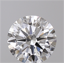 Lab Created Diamond 0.73 Carats, Round with Ideal Cut, D Color, VVS2 Clarity and Certified by IGI