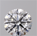 Lab Created Diamond 0.73 Carats, Round with Excellent Cut, D Color, VVS2 Clarity and Certified by IGI