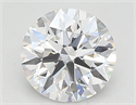 Lab Created Diamond 0.95 Carats, Round with ideal Cut, E Color, vvs2 Clarity and Certified by IGI