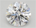 Lab Created Diamond 0.94 Carats, Round with ideal Cut, D Color, vvs2 Clarity and Certified by IGI