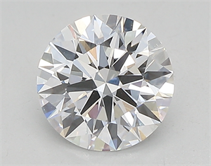Picture of Lab Created Diamond 0.94 Carats, Round with ideal Cut, D Color, vvs1 Clarity and Certified by IGI
