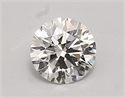 Lab Created Diamond 0.83 Carats, Round with ideal Cut, D Color, vvs2 Clarity and Certified by IGI