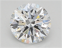 Lab Created Diamond 0.81 Carats, Round with ideal Cut, D Color, vvs1 Clarity and Certified by IGI