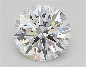 Picture of Lab Created Diamond 0.81 Carats, Round with ideal Cut, D Color, vvs1 Clarity and Certified by IGI