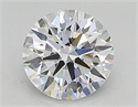 Lab Created Diamond 0.80 Carats, Round with ideal Cut, D Color, vvs1 Clarity and Certified by IGI