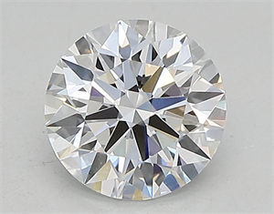 Picture of Lab Created Diamond 0.80 Carats, Round with ideal Cut, D Color, vvs1 Clarity and Certified by IGI