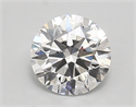 Lab Created Diamond 1.14 Carats, Round with ideal Cut, D Color, vvs2 Clarity and Certified by IGI