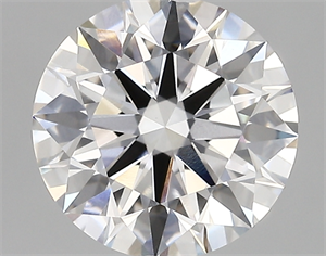 Picture of Lab Created Diamond 2.88 Carats, Round with ideal Cut, E Color, vvs1 Clarity and Certified by IGI