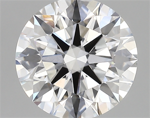 Picture of Lab Created Diamond 2.87 Carats, Round with ideal Cut, D Color, vvs1 Clarity and Certified by IGI