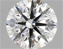 Del inventario de diamantes de laboratorio, 2.52 quilates, Redondo , Color E, claridad vs1 y certificado IGI