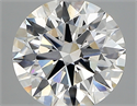 Del inventario de diamantes de laboratorio, 2.43 quilates, Redondo , Color F, claridad vvs2 y certificado IGI