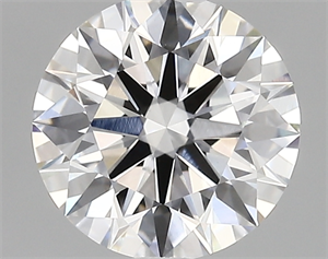 Picture of Lab Created Diamond 2.00 Carats, Round with ideal Cut, D Color, vvs1 Clarity and Certified by IGI