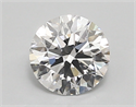 Lab Created Diamond 1.15 Carats, Round with ideal Cut, D Color, vs1 Clarity and Certified by IGI