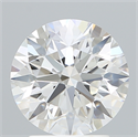 Del inventario de diamantes de laboratorio, 2.63 quilates, Redondo , Color F, claridad VVS2 y certificado IGI