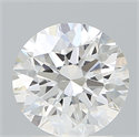 Del inventario de diamantes de laboratorio, 2.10 quilates, Redondo , Color D, claridad VVS2 y certificado IGI