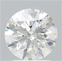 Del inventario de diamantes de laboratorio, 2.09 quilates, Redondo , Color F, claridad VVS1 y certificado IGI