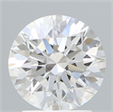 Del inventario de diamantes de laboratorio, 2.10 quilates, Redondo , Color D, claridad VVS2 y certificado IGI