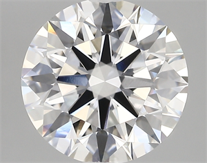 Picture of Lab Created Diamond 3.35 Carats, Round with ideal Cut, E Color, vvs1 Clarity and Certified by IGI