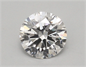 Lab Created Diamond 0.83 Carats, Round with ideal Cut, D Color, vvs2 Clarity and Certified by IGI