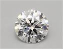 Lab Created Diamond 0.82 Carats, Round with excellent Cut, D Color, vvs1 Clarity and Certified by IGI