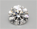 Lab Created Diamond 0.82 Carats, Round with ideal Cut, D Color, vvs1 Clarity and Certified by IGI