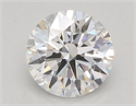 Del inventario de diamantes de laboratorio, 0.74 quilates, Redondo , Color D, claridad vvs2 y certificado IGI