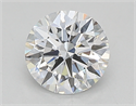 Lab Created Diamond 0.71 Carats, Round with ideal Cut, D Color, vvs2 Clarity and Certified by IGI