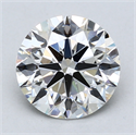 Del inventario de diamantes de laboratorio, 1.88 quilates, Redondo , Color E, claridad VS1 y certificado IGI