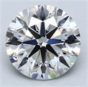 Del inventario de diamantes de laboratorio, 3.49 quilates, Redondo , Color F, claridad VS1 y certificado IGI