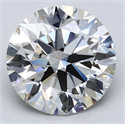 Del inventario de diamantes de laboratorio, 3.26 quilates, Redondo , Color F, claridad VS1 y certificado IGI