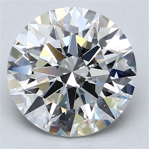 Picture of Lab Created Diamond 3.06 Carats, Round with Ideal Cut, D Color, VVS2 Clarity and Certified by IGI