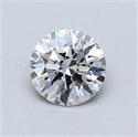 Del inventario de diamantes de laboratorio, 0.73 quilates, Redondo , Color E, claridad VVS2 y certificado IGI