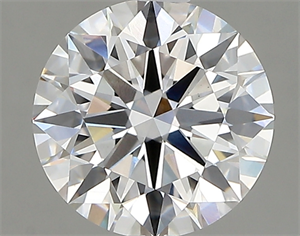 Picture of Lab Created Diamond 2.12 Carats, Round with ideal Cut, D Color, vs1 Clarity and Certified by IGI