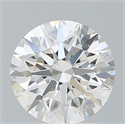 Del inventario de diamantes de laboratorio, 2.11 quilates, Redondo , Color E, claridad VVS1 y certificado IGI
