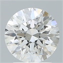 Del inventario de diamantes de laboratorio, 2.22 quilates, Redondo , Color E, claridad VVS2 y certificado IGI