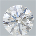 Del inventario de diamantes de laboratorio, 2.10 quilates, Redondo , Color D, claridad VVS2 y certificado IGI
