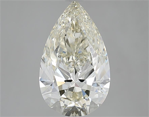 Picture of 3.02 Carats, Pear M Color, VVS1 Clarity and Certified by GIA